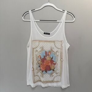 Floral Print Tank Top